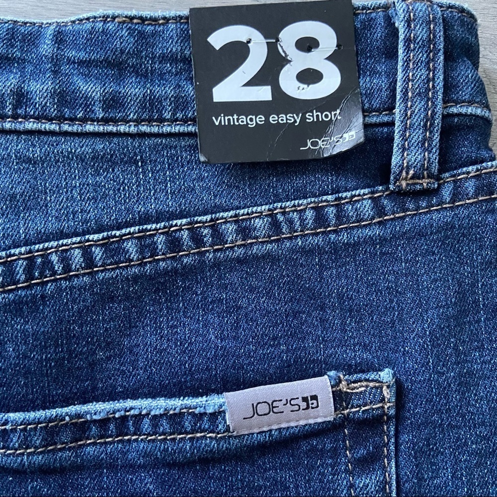 Joe's Jeans High Rise Vintage Easy Short Jeans NWT - Size 24 - Picture 11 of 14